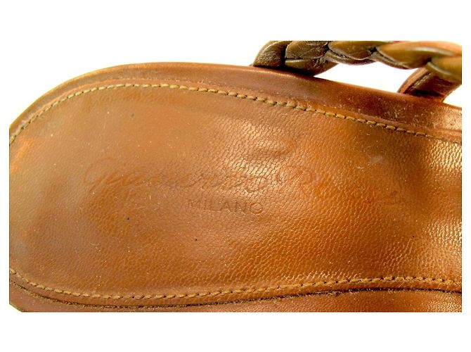 Gianvito Rossi sandali con tacco Marrone - vista 15