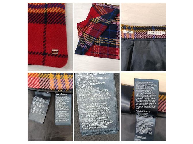 Voy a usar cuadros de Tommy Hilfiger Roja Multicolor - vista 10