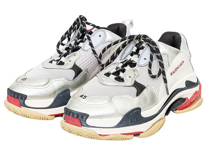 Sneakers Balenciaga Triple S Multicolore - vista 4