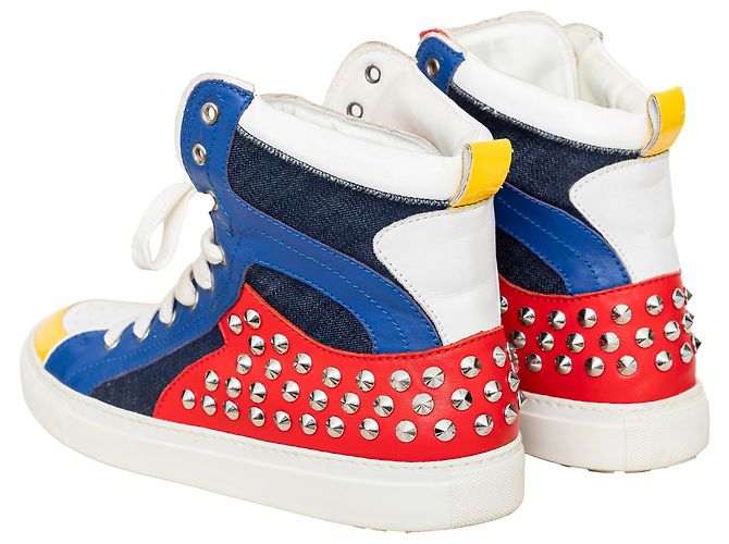 Baskets montantes cloutées Dsquared2 Multicolore - vue 2