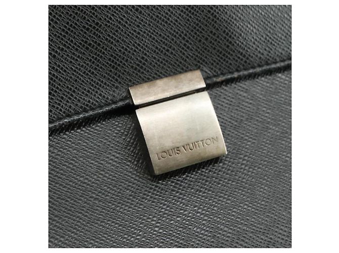 LOUIS VUITTON Taiga Serviette Tobolt Souffle Borsa Ardoise M30792 LV Auth bs21278 Grigio - vista 18