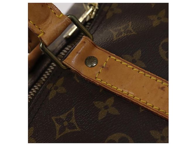 LOUIS VUITTON Monogram Keepall 60 Borsa Boston M41422 LV Auth 108604 Monogramma - vista 10