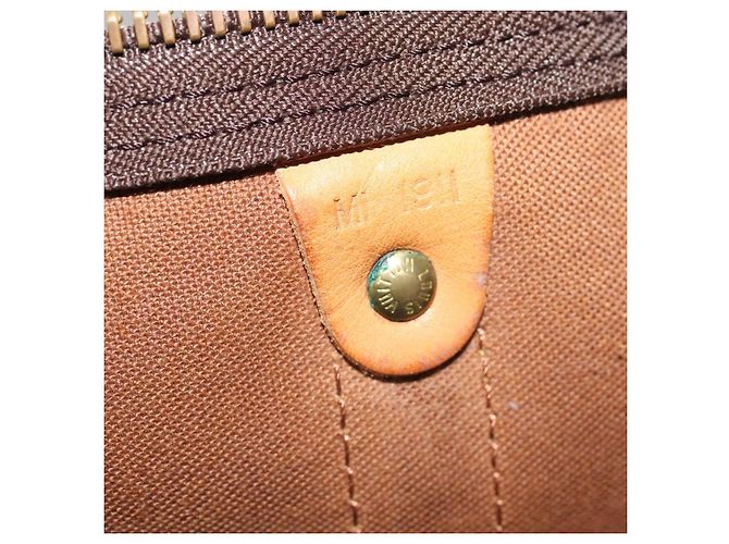 LOUIS VUITTON Monogram Keepall 60 Borsa Boston M41422 LV Auth 108604 Monogramma - vista 12