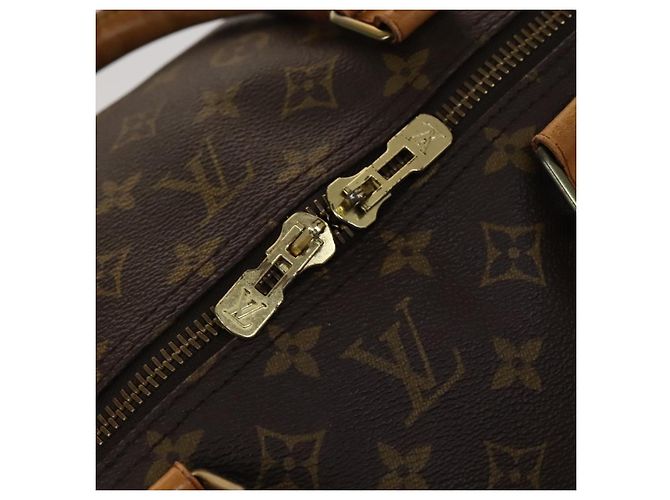 LOUIS VUITTON Monogram Keepall 60 Borsa Boston M41422 LV Auth 108604 Monogramma - vista 19