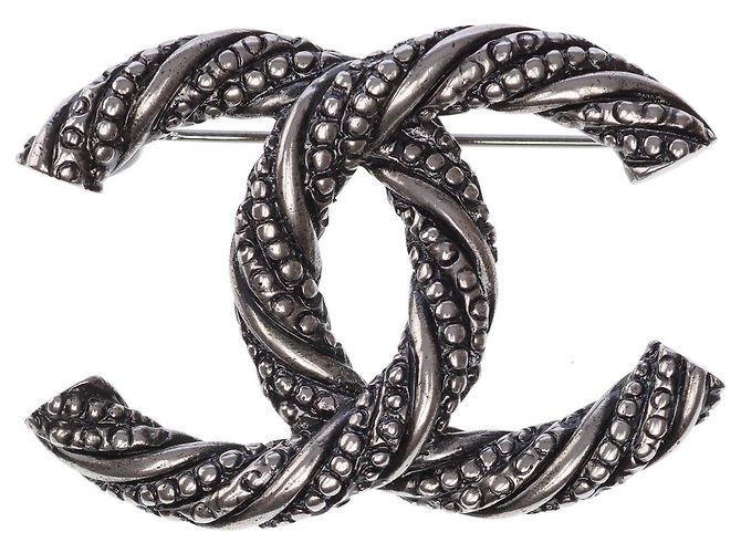 Gioielli CHANEL CC in Metallo Argento - 102420 - vista 2