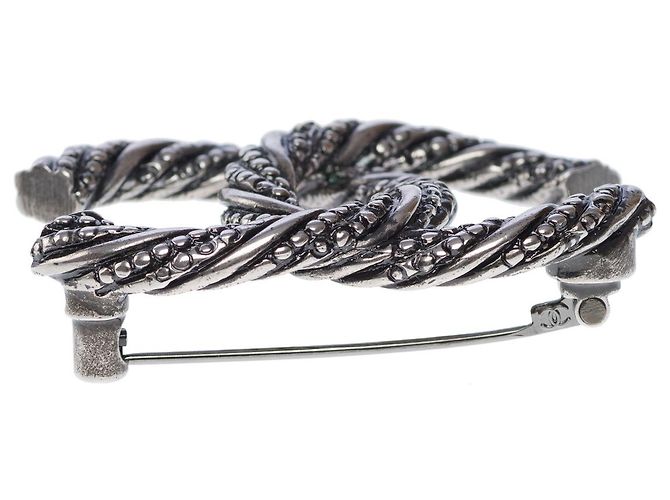 Gioielli CHANEL CC in Metallo Argento - 102420 - vista 5