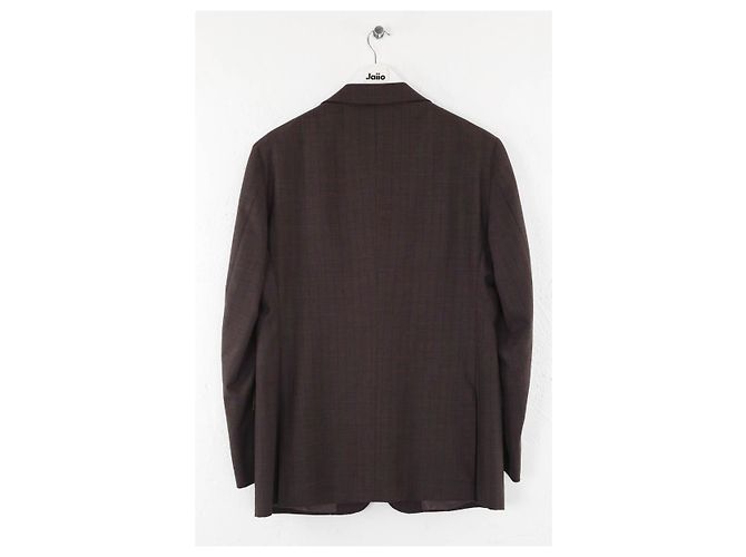 Franck Namani Braune Wolljacke - Ansicht 4