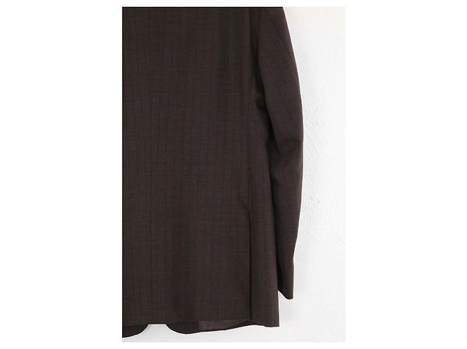 Franck Namani Braune Wolljacke - Ansicht 5