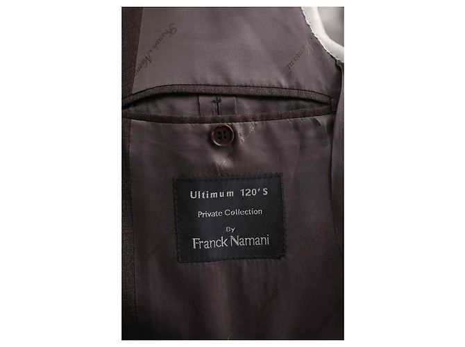 Franck Namani Braune Wolljacke - Ansicht 6