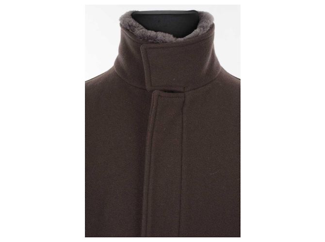 Herno Brown wool coat - view 2
