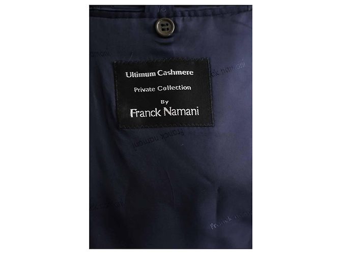 Franck Namani Kaschmirjacke Blau - Ansicht 6