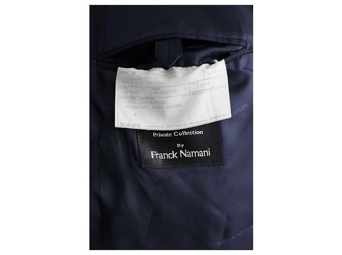 Franck Namani Kaschmirjacke Blau - Ansicht 7