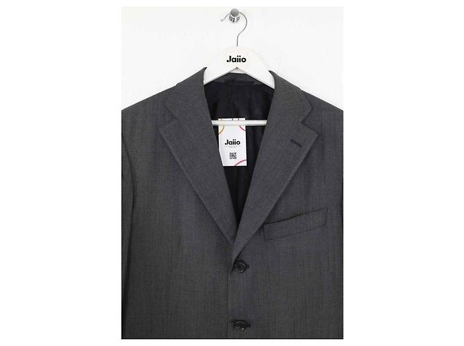 Franck Namani Grau Wolljacke - Ansicht 2