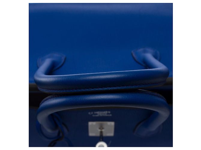 Hermès Bolso HERMES Birkin 35 en Cuero Azul - 102412 - vista 10