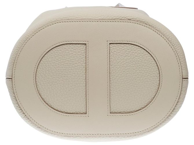 Chaîne d'ancre Hermès Borsa HERMES In-The-Loop in Pelle Beige - 102382 - vista 12