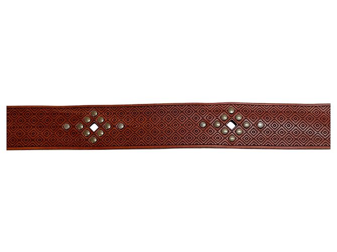 Henry Béguelin Henry Beguelin Brandy Indien gewaschener Cuoio Gürtel Braun - Ansicht 4