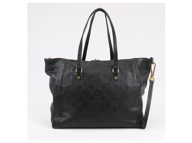 Louis Vuitton Monogram Empreinte PM Lumineuse in Nero M93410 - vista 4