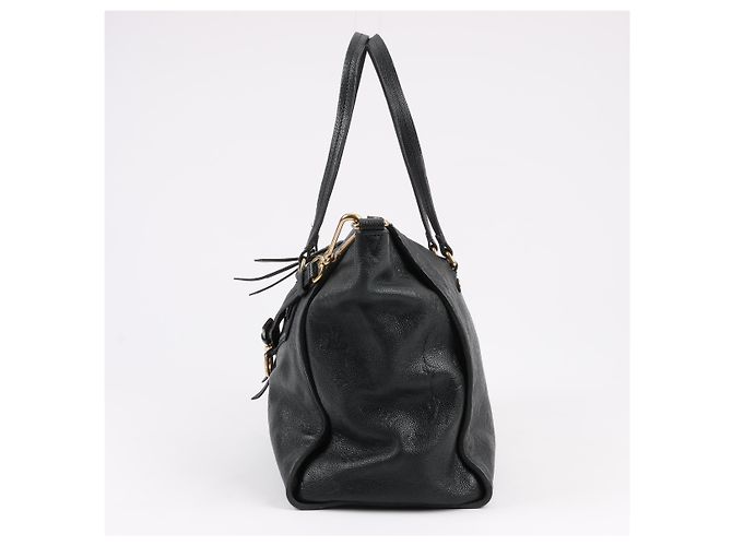 Louis Vuitton Monogram Empreinte PM Lumineuse in Nero M93410 - vista 5