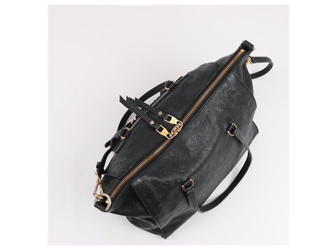 Louis Vuitton Monogram Empreinte PM Lumineuse in Nero M93410 - vista 6