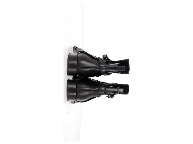 Botines Chelsea de papel Balenciaga Negro - vista 11