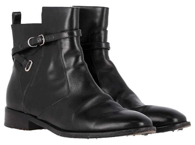 Botines Chelsea de papel Balenciaga Negro - vista 4