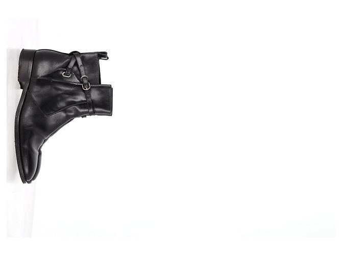 Botines Chelsea de papel Balenciaga Negro - vista 7