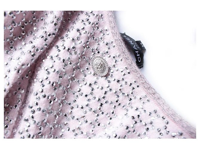 Rosa Chanel Kleid mit Strass Pink - Ansicht 6