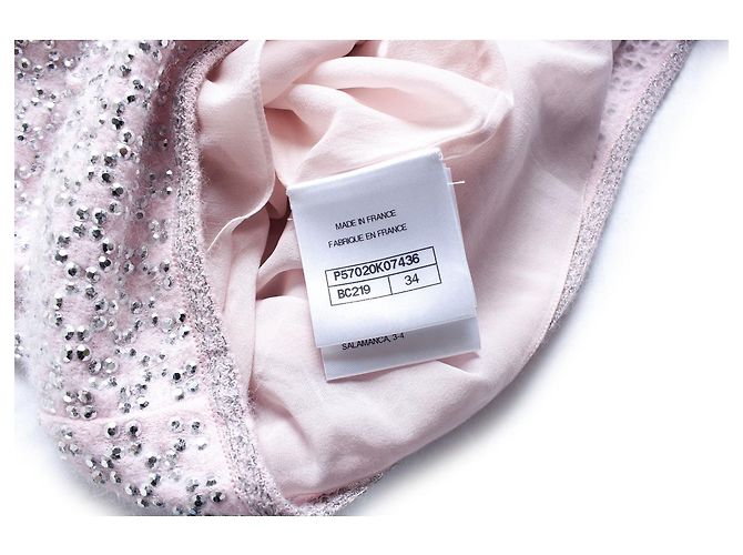 Rosa Chanel Kleid mit Strass Pink - Ansicht 7
