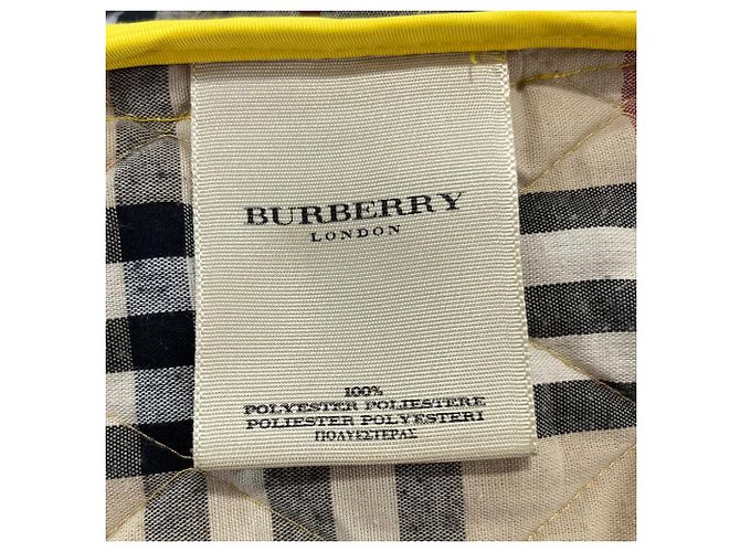 Burberry London Steppweste aus gelbem Polyester - Ansicht 6