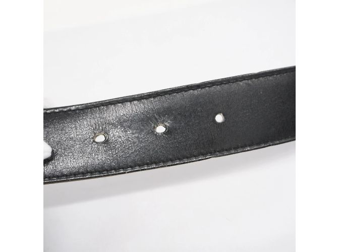 Cintura Constance di Hermès in nero e oro D'oro - vista 12