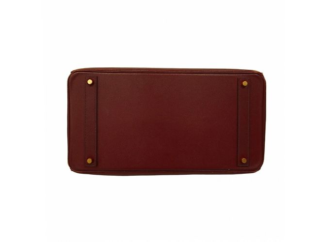 Hermès Borsa Hermes Birkin 40 in Marrone Scuro - vista 3
