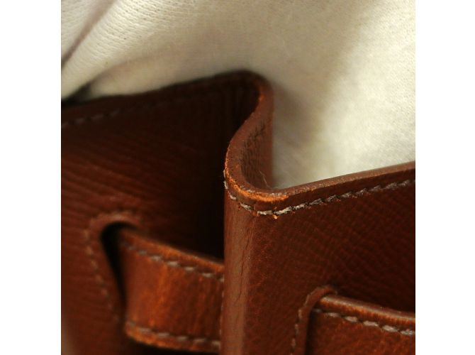 Hermès Borsa Hermes Birkin 40 in Marrone Scuro - vista 8