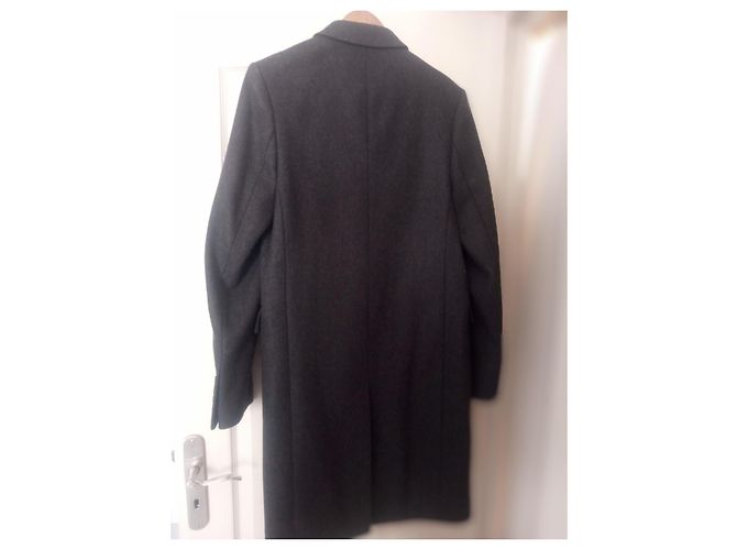 Wool coat GRY01 The Kooples Dark grey - view 12