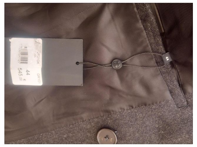 Wool coat GRY01 The Kooples Dark grey - view 3