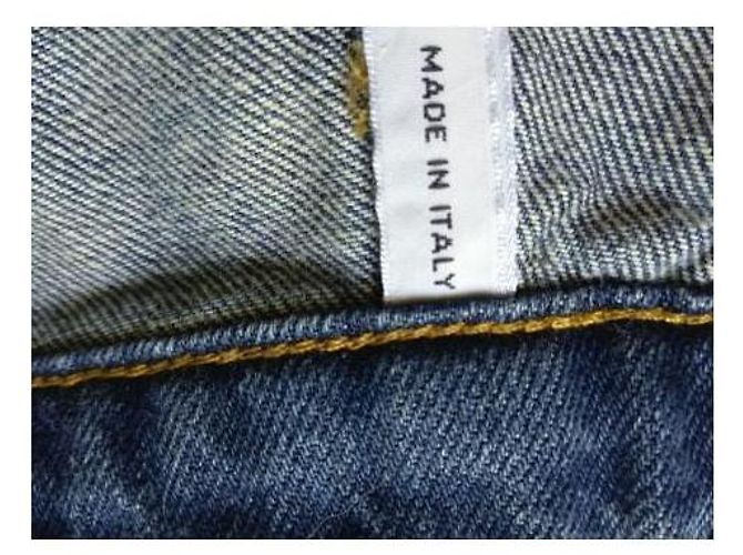 Pantaloncini Mauro Grifoni in cotone blu - vista 4
