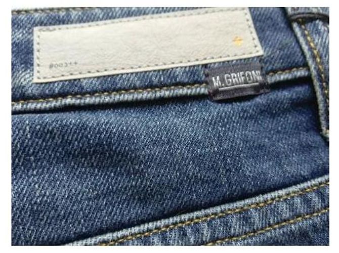 Pantaloncini Mauro Grifoni in cotone blu - vista 6