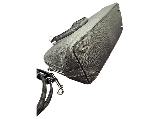 Borsa Coach Mini Sierra Argento Pelle Stampa Serpente - vista 4