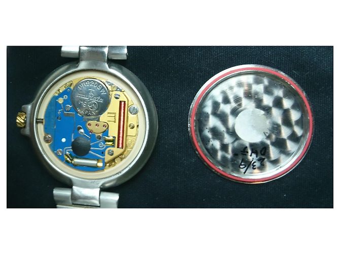 Alfred Dunhill Orologio al quarzo rétro, Dunhill Millenium ref. 6 QMSM Swiss Made - vista 8