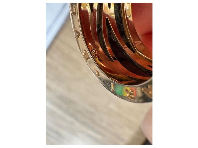 Bulgari Ring aus Roségold und Keramik Größe 56 Schwarz - Ansicht 11