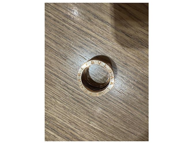 Bulgari Ring aus Roségold und Keramik Größe 56 Schwarz - Ansicht 14