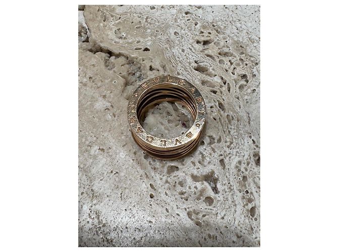 Bulgari Ring aus Roségold und Keramik Größe 56 Schwarz - Ansicht 8