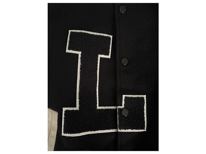 Giacca Varsity Louis Vuitton Nero - vista 6