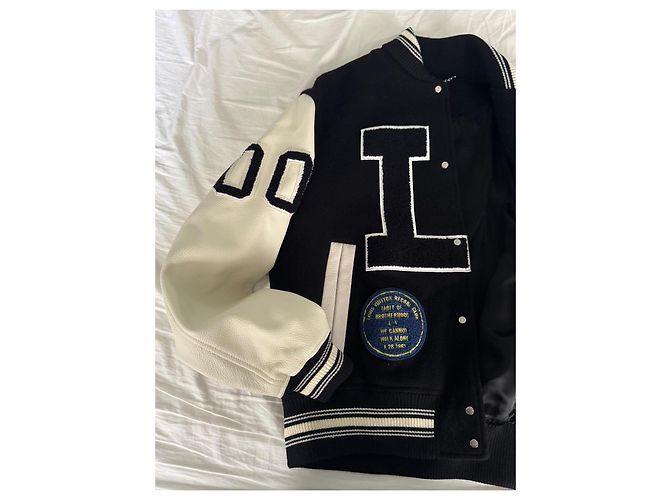 Giacca Varsity Louis Vuitton Nero - vista 9