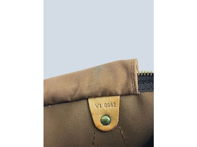 Bolsa de mão Louis Vuitton Speedy 35 em lona Monogram. Castanho escuro - vista 10
