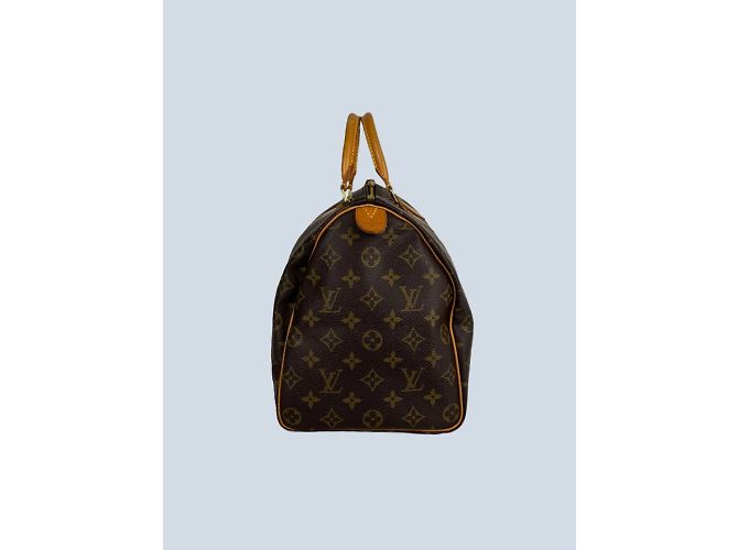 Bolsa de mão Louis Vuitton Speedy 35 em lona Monogram. Castanho escuro - vista 4