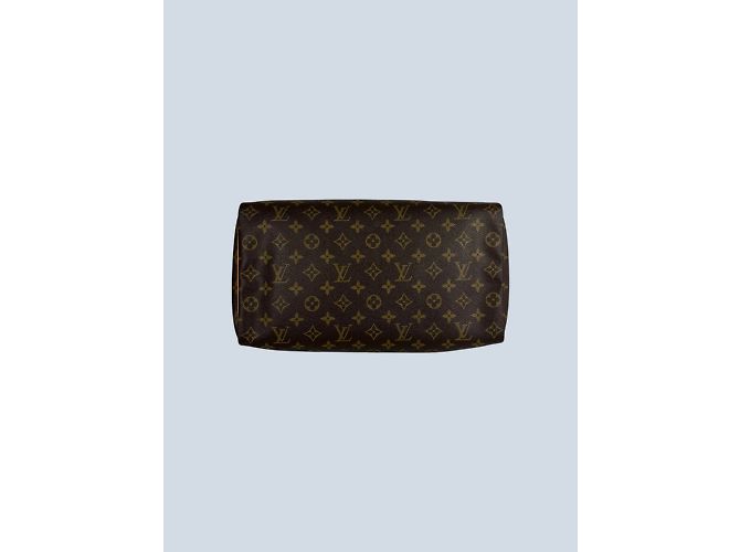 Bolsa de mão Louis Vuitton Speedy 35 em lona Monogram. Castanho escuro - vista 6