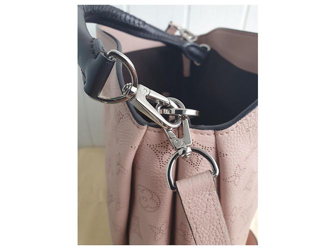 Louis Vuitton Borsa a Spalla Babylone Mahina Rosa - vista 10