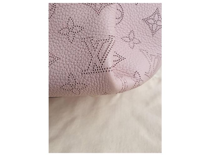 Louis Vuitton Borsa a Spalla Babylone Mahina Rosa - vista 12
