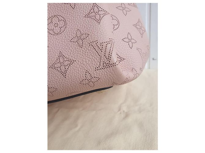 Louis Vuitton Borsa a Spalla Babylone Mahina Rosa - vista 13