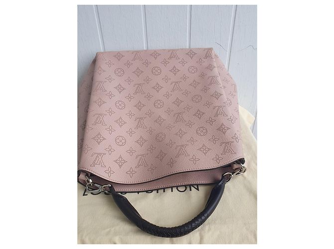 Louis Vuitton Borsa a Spalla Babylone Mahina Rosa - vista 8